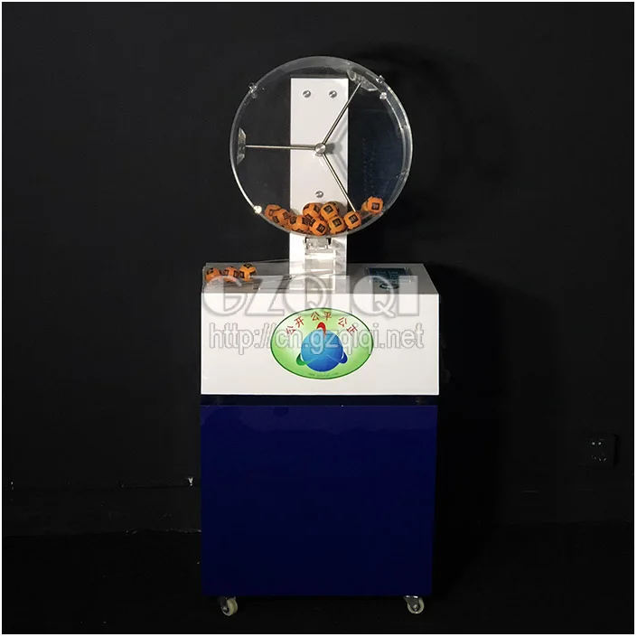 
High quality mechanical mixing draw ball lottery machine 