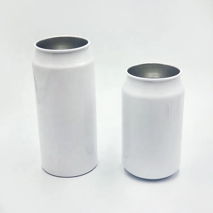 Manufacture Recyclable White Round Aluminum Can Cup for Beverage Water