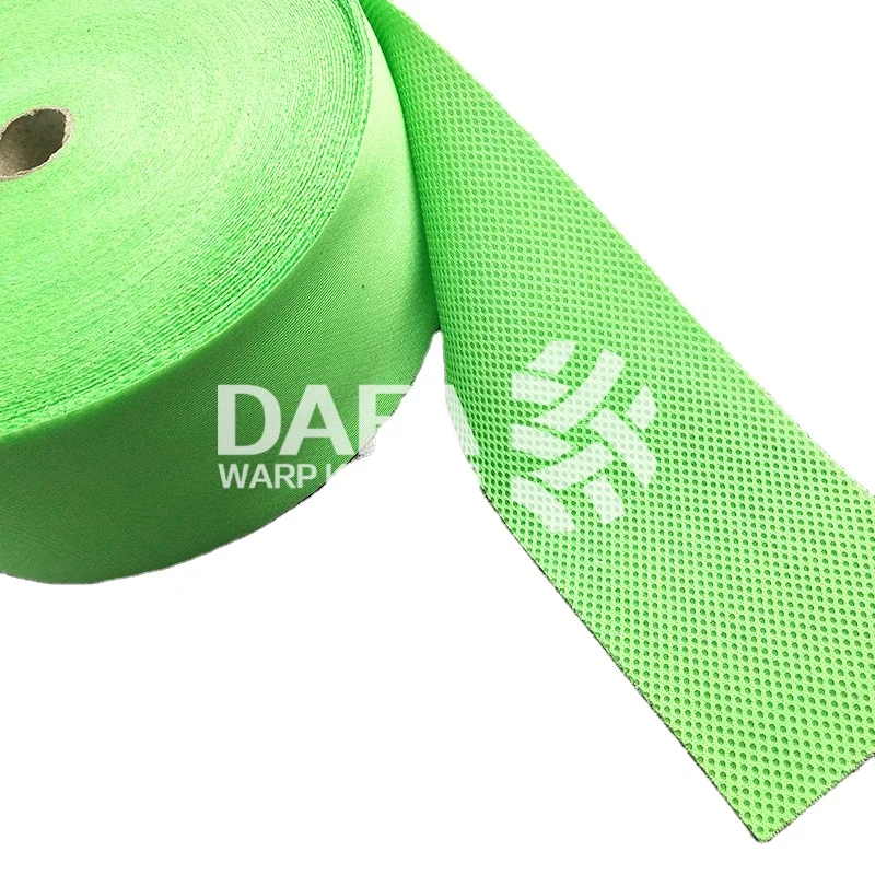 3D Knitted Spacer Mattress Border Fabrics for Spring Mattress Edging Strip Made of 3D Mesh