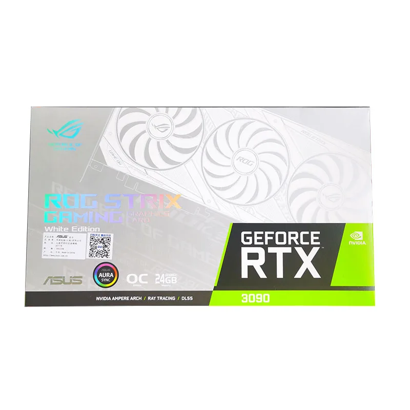 New Geforce Asu s Nvida RTX 3090 3080 3070 3060 TI ROG STRIX TUF gaming oc dual RTX 24 10 8 gb black white graphics video card i