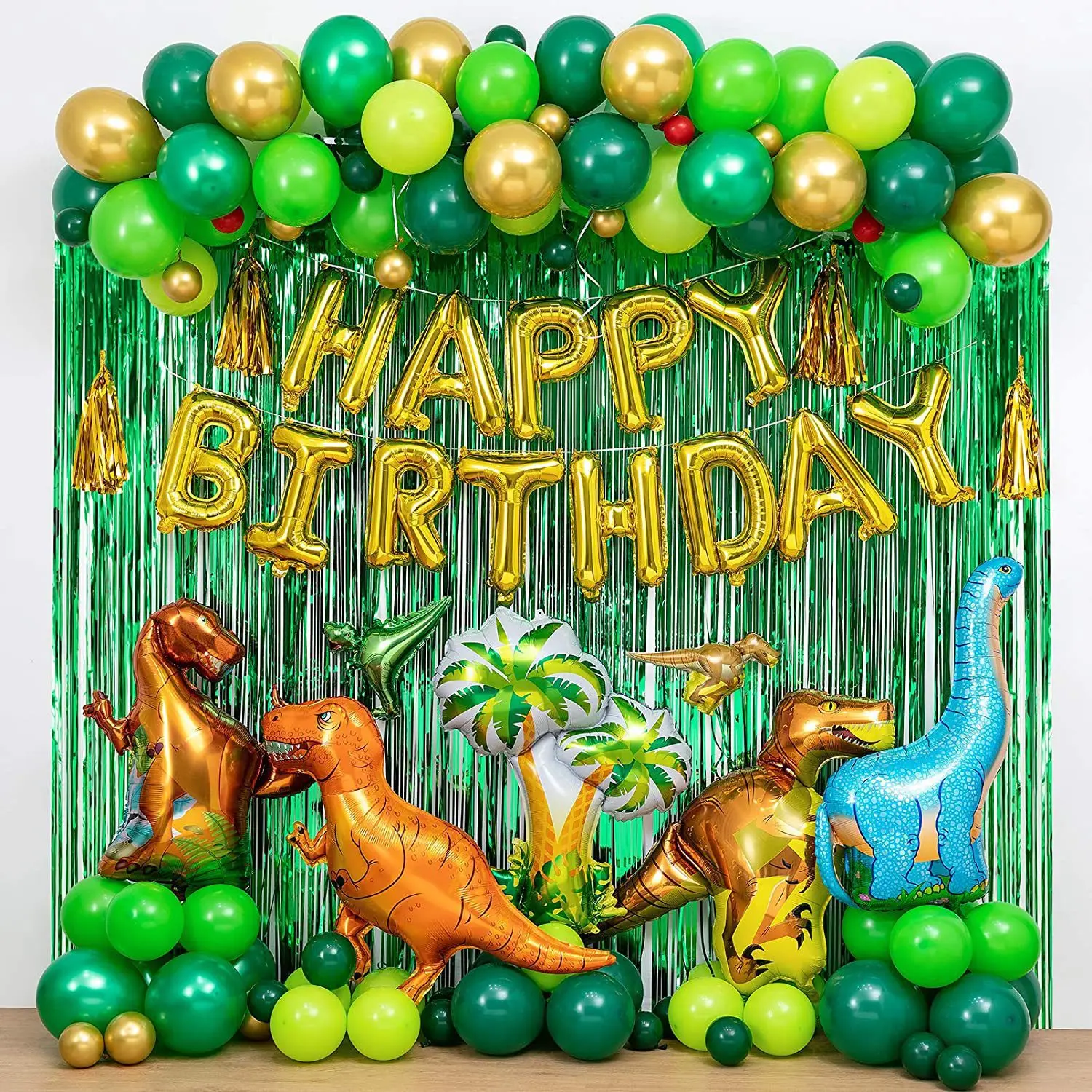 Счастливый kindergeburtstag Deko Hapy на день рождения Feliz в честь Letra Por cumplea ОС Decoracion Mujer Arco Globos Fiesta De cumpleaos
