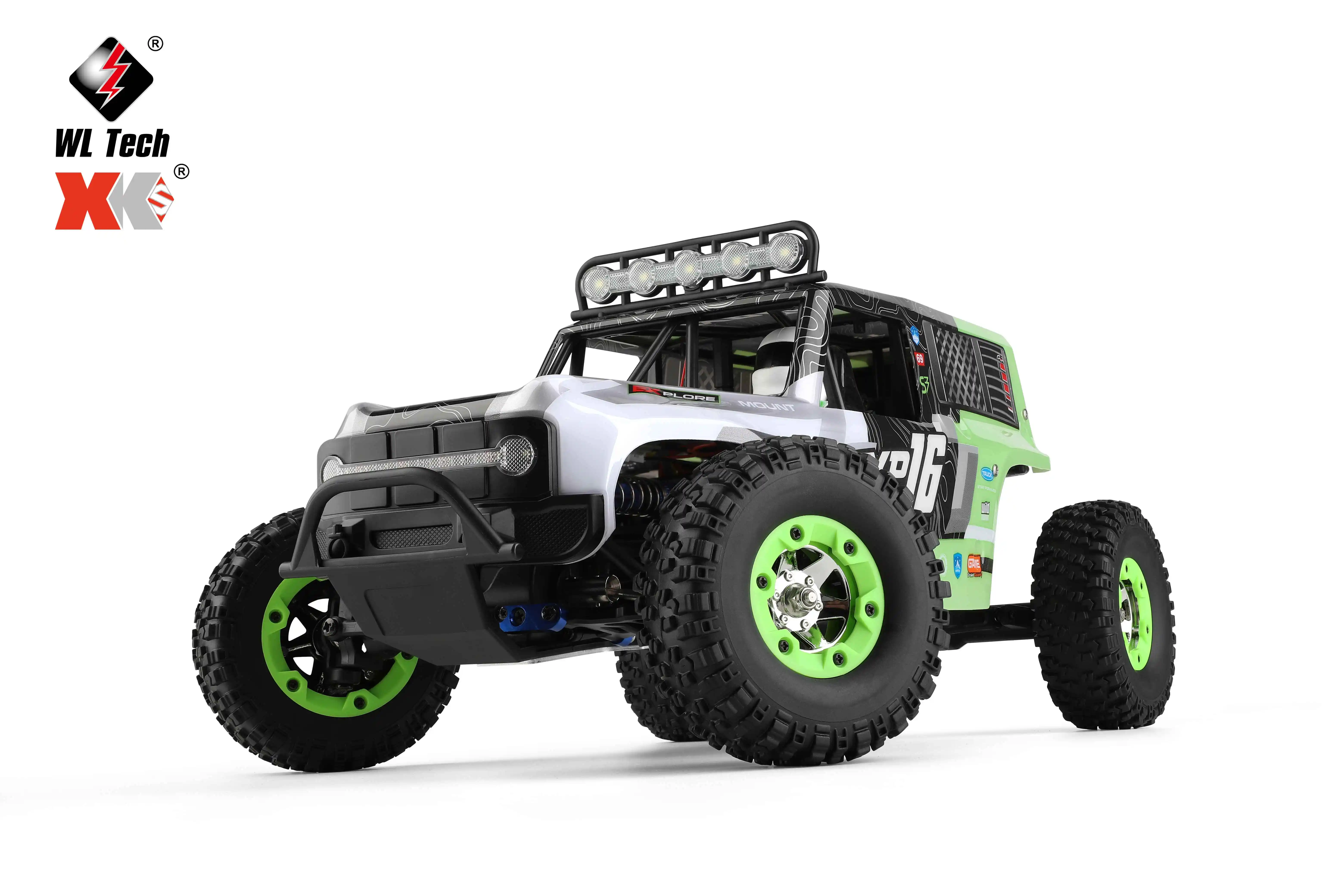 Cool Model  WLtoys 124006 RC Car 2.4Ghz 4WD 40km/h High Speed RC Car 1/12 Scale Rock Crawler for Kids Birthday Gifts