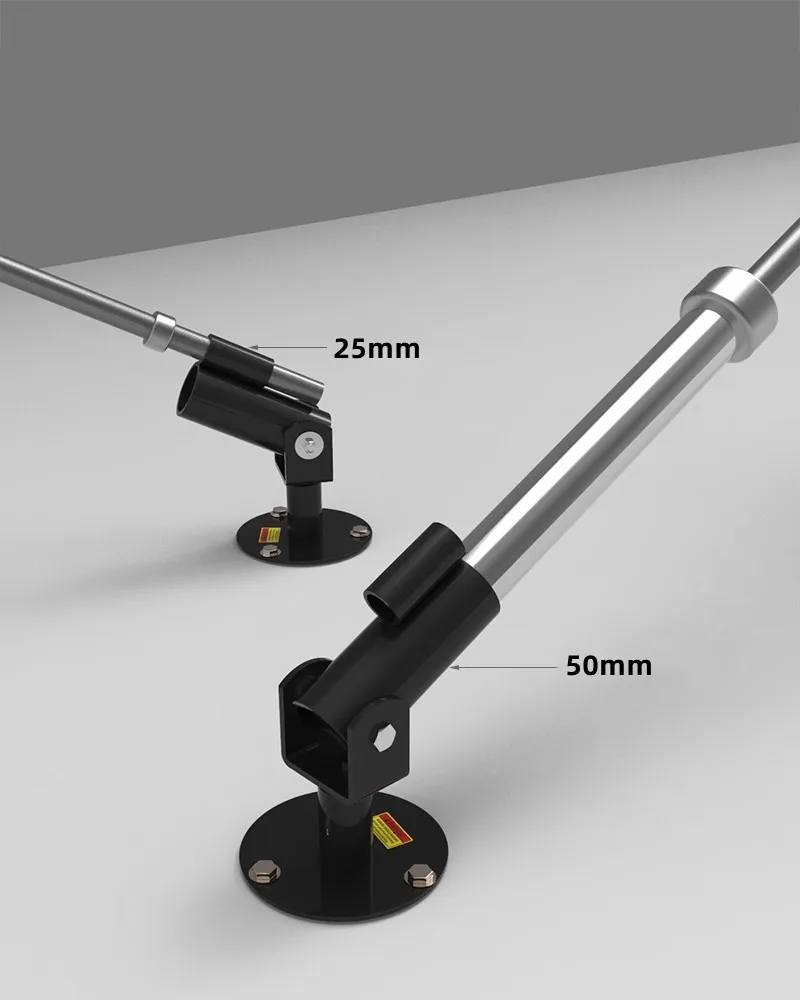 Barbell T-Bar Row Platform 360 degree Swivel Landmine Attachment Fits 1inch and 2inch Standard Bars