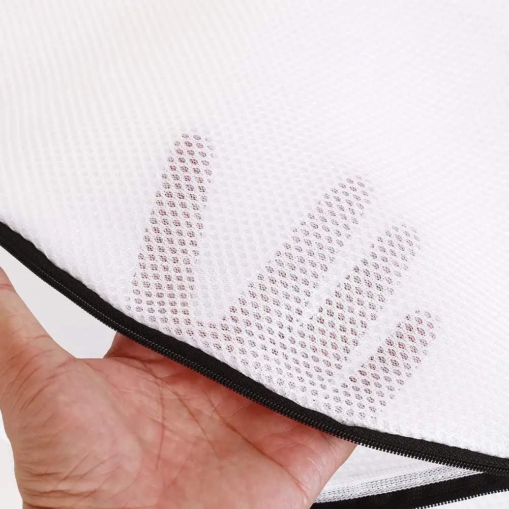 Custom Shoe Washing Bag Mesh Shoe Laundry Bags With Zip Closure For Sneakers, Running Shoes, Socks, Bras