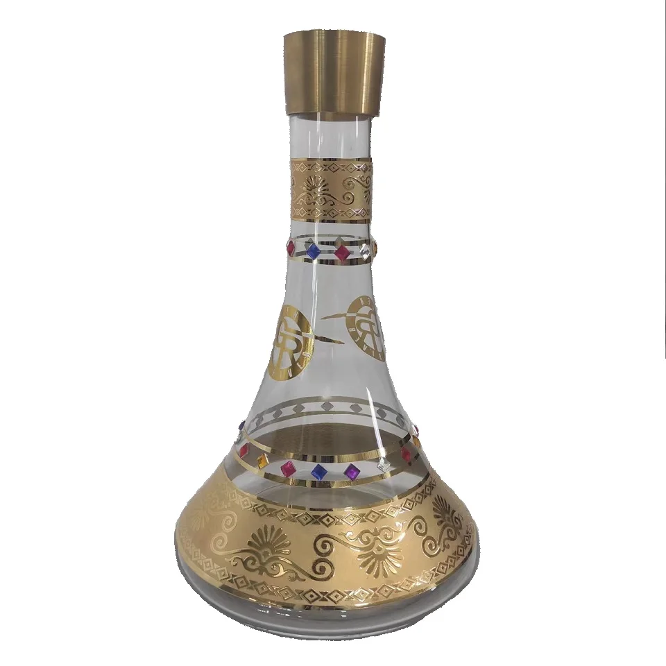Golden river smoking hookah shisha of Eco-friendly luxury of new large hookah