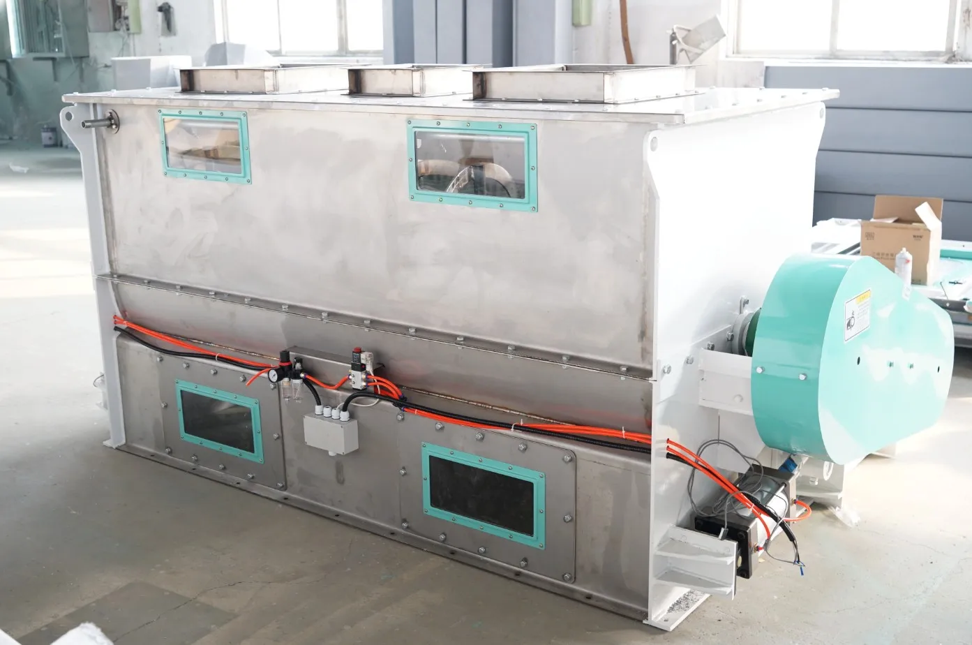 SLHY Series Single Shaft Ribbon Mixer Machine