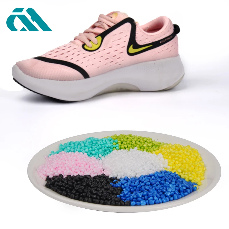 Recycle Etpu Granules Foam Popcorn Sole E-tpu Granule Raw Material For Ultra Boots Particle