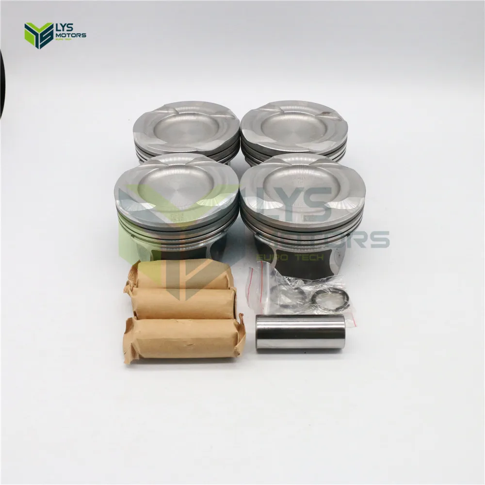 Engine piston kit with ring A2700300317 A2700302517 A2700301617 for CLA180 CLA200 gasoline engine M270.910 STD Oversize 0.5 83mm