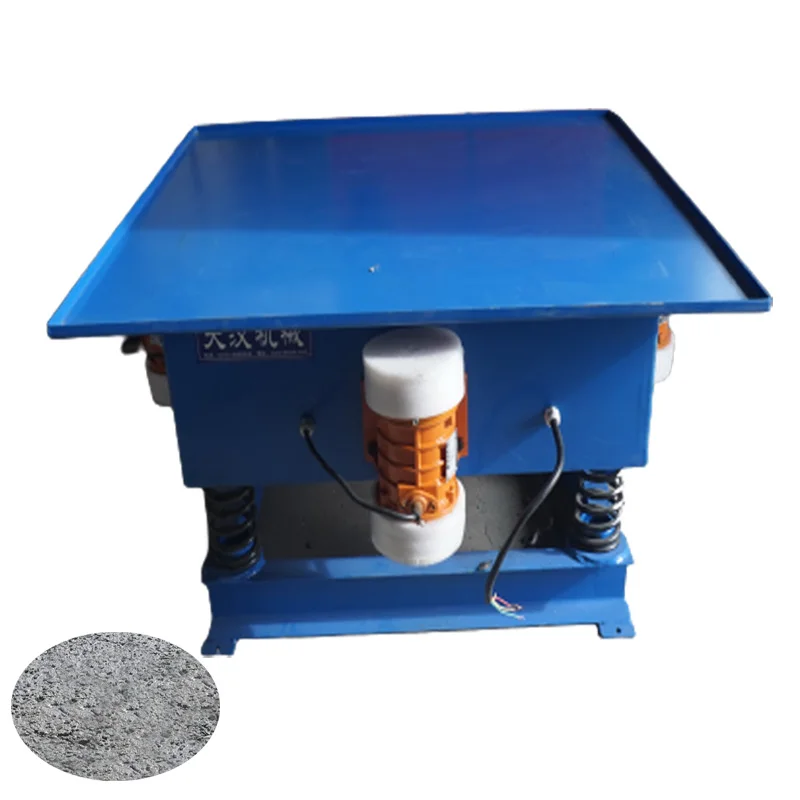 Dahan 1000*1000mm Electric Vibration Table For Concrete Moulds Paver Making Machine