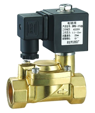 Pilot operated Pre 16bar DFD-25 water solenoid valve 24vdc solenoid valve