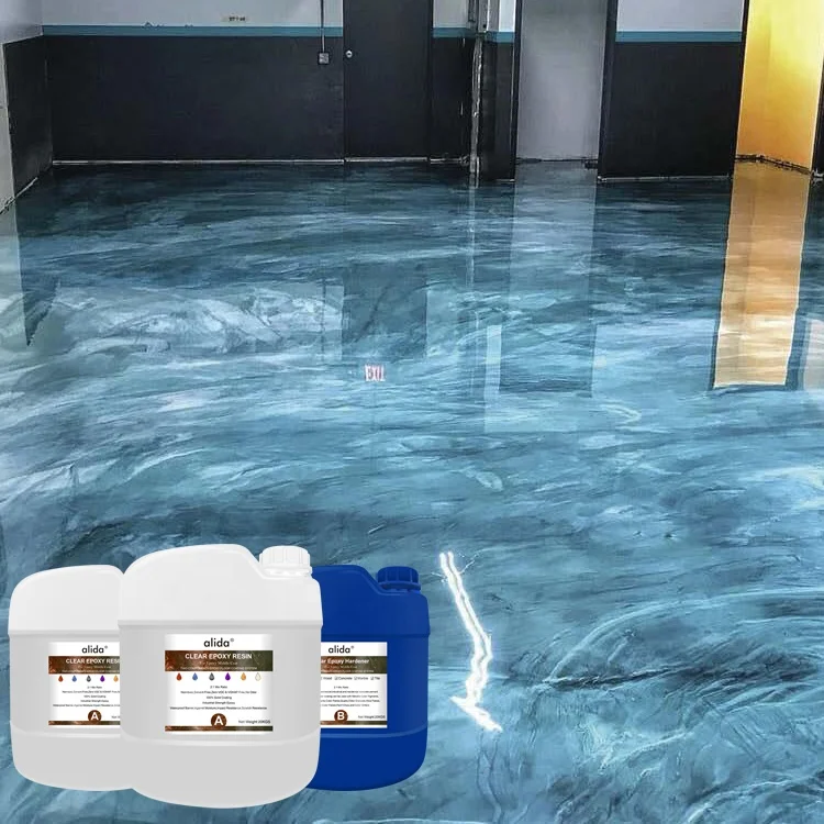 wholesale resin epoxy floor coating paint epoxy floor clear resin and hardener for floor and countertop coating