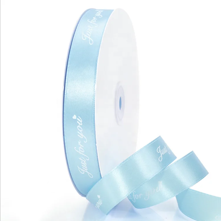Высококачественная атласная лента в рулонах для украшения тортов на день
