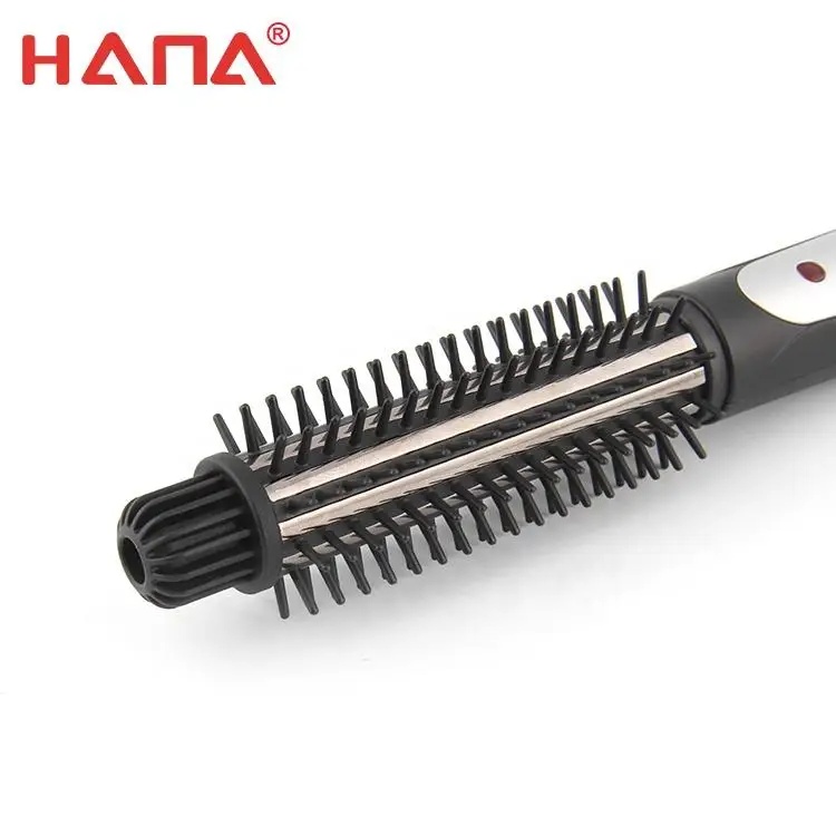 Tourmaline Ceramic Ionic Hair Heated Round Brush Personal Care Brush Straightener Hair Curler