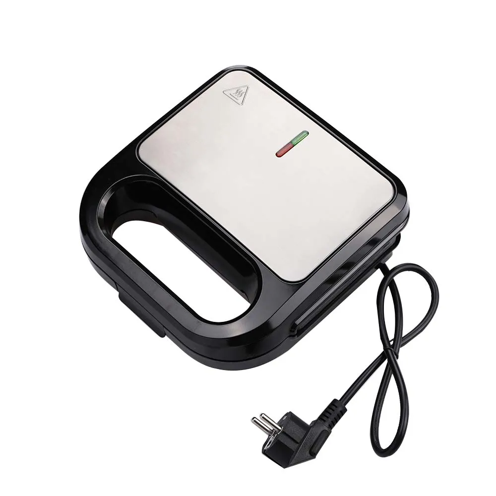 750W Sandwich Maker Detachable 2 Slices Plate Mini Grill Electric Breakfast Panini Sandwich Toaster Makers