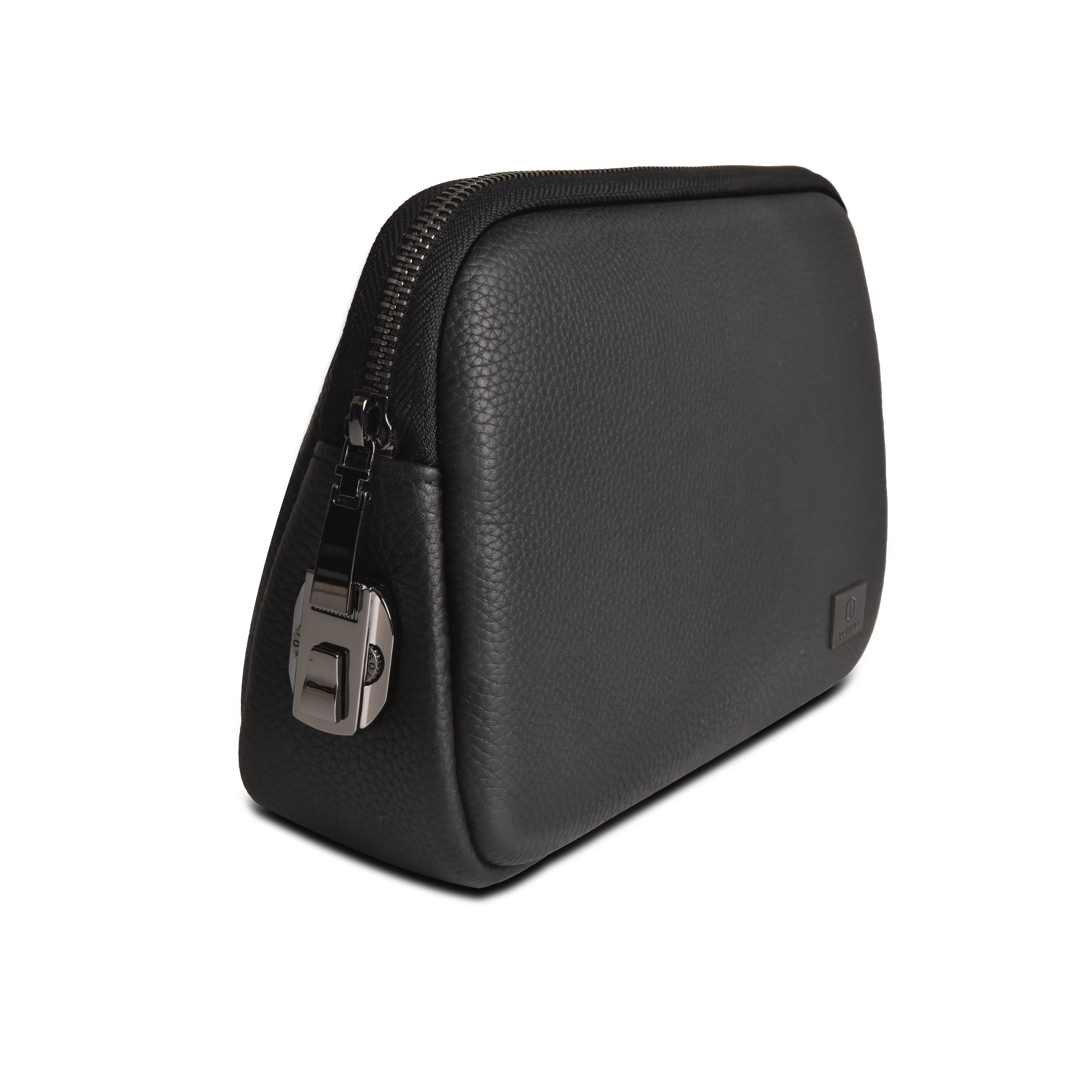 2024 WiWU Unisex Soft Anti-Theft Travel Organiser Pouch Bag PU Material Zippered Closure New Fashion Style with Number Lock