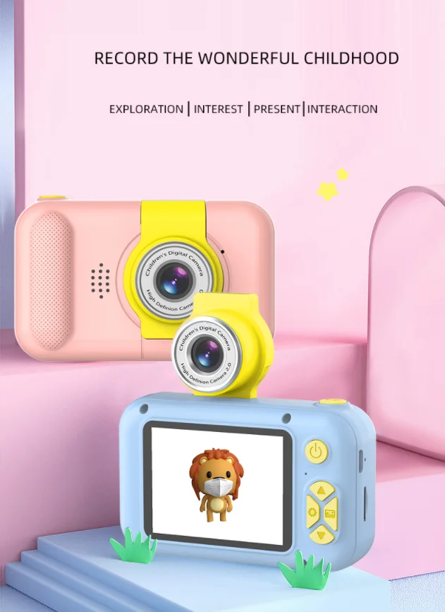 children Gift Items Boby Toys Rechargeable USB Portable Kids Camera Digital HD Video Game Mini Camera