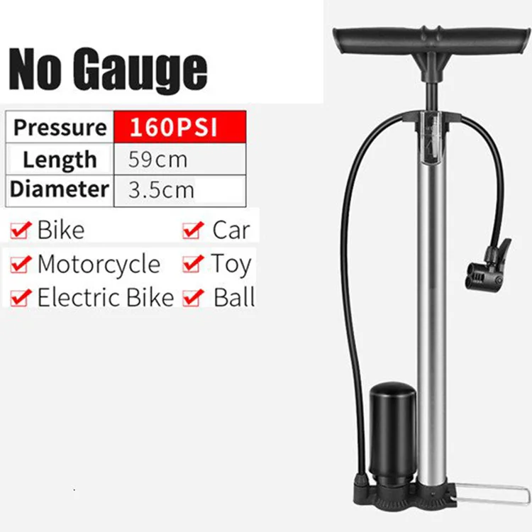 Wholesale Portable Design Aluminium Alloy Bicycle Air Pump Cycling Pump for Sale