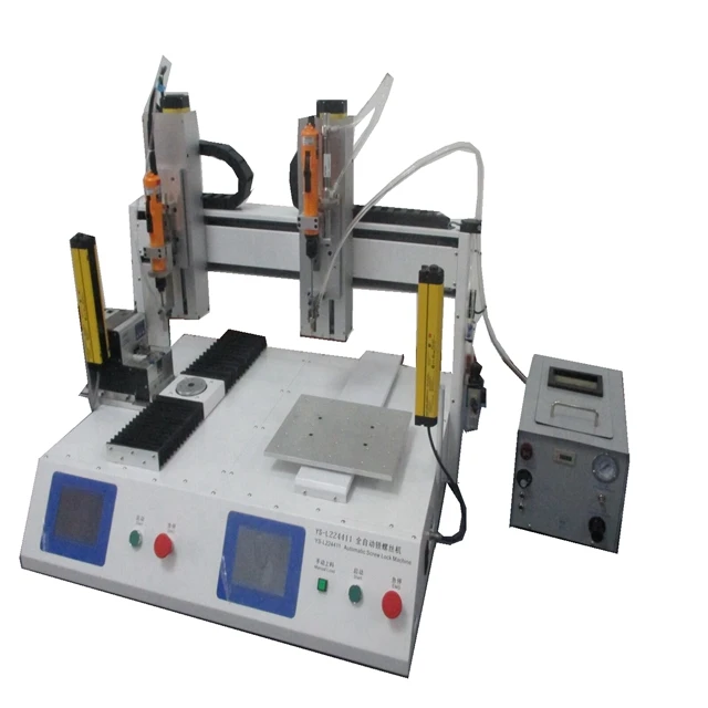 China  auto screw fixed mobile phone desktop automatic screwdriver machine auto screw locking fixing with double system