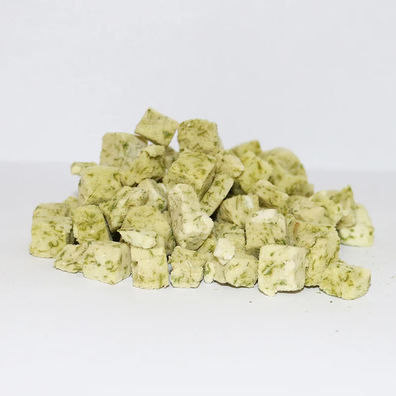 Pet freeze dried snacks chicken meat and goat milk strips