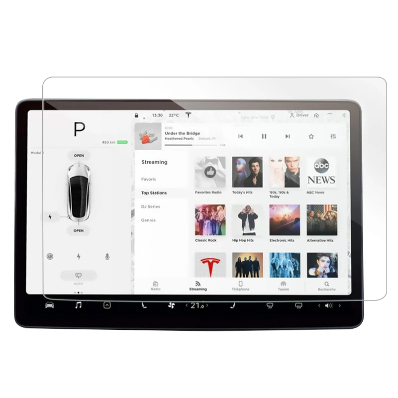 Professional Supplier Factory car navigation screen protector for Tesla Model 3 Y X S Center Control Touch Screen Protector
