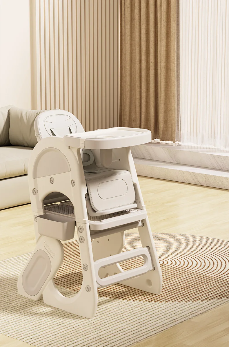 NEWRGY baby high chair 3 in 1adjustable baby kids high chair for feeding