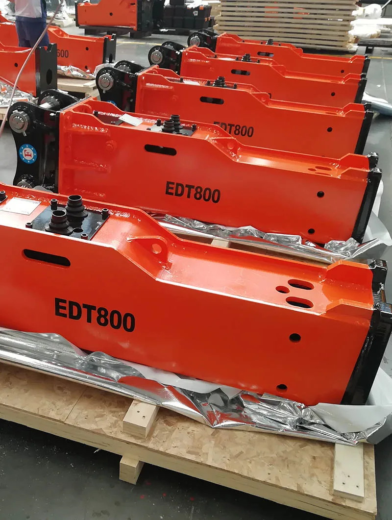 SB50 Hydraulic Breaker Eddie100 Hammer for Construction New Condition with Core Components Chisel