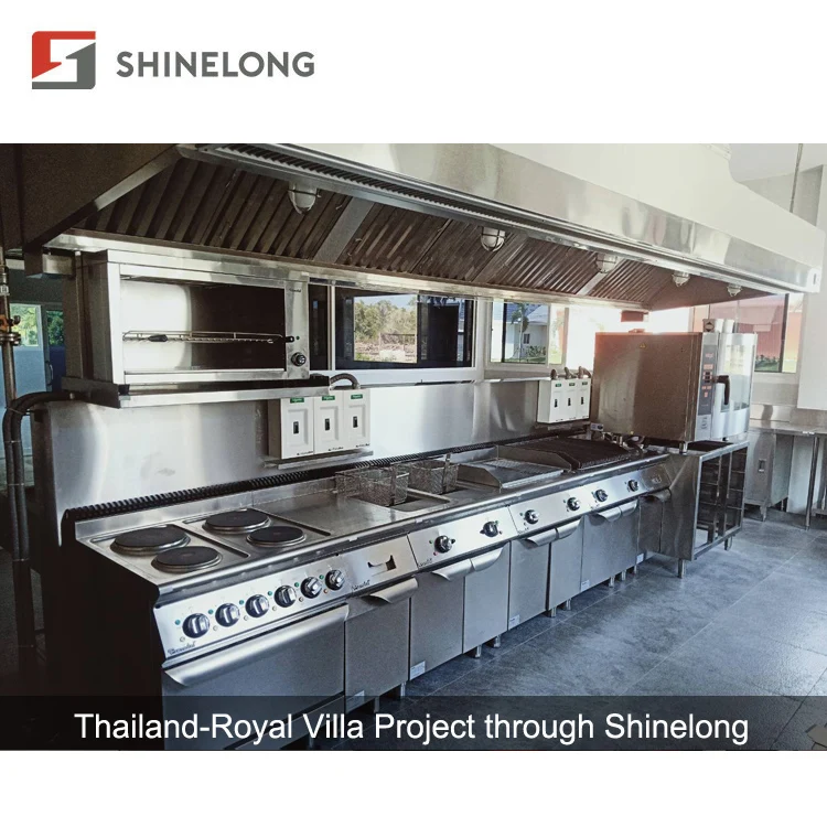  Stainless Steel Western Style Kitchen Equipment Commercial Restaurant Uses
