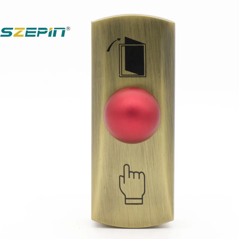 12 вольтов маленький металлический сенсорный датчик Кнопка открывания двери Кнопка выхода для контроля допуска двери