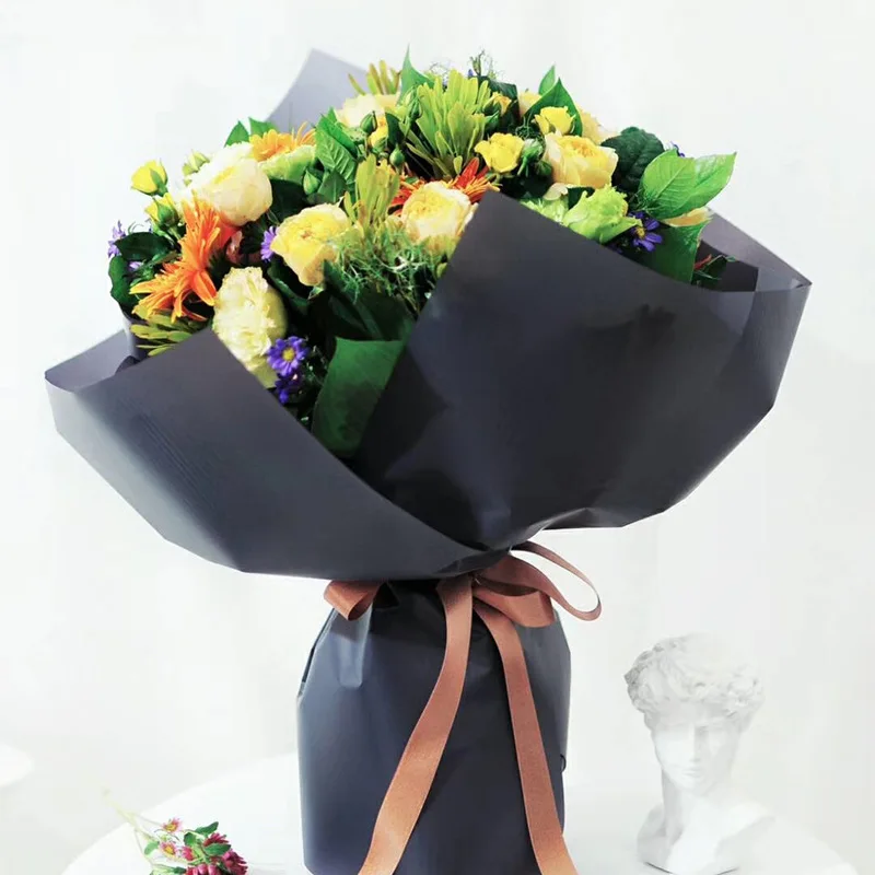 20sheets/Bag 60*60cm classic solid waterproof paper Korea plentiful elegance hand good soap flower wrapping paper