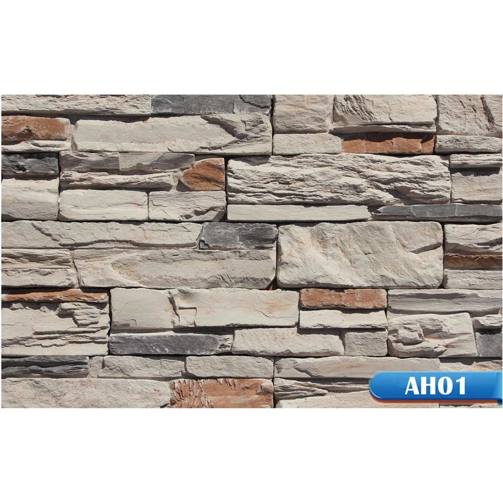 Elcorona AH61 exterior stone wall culture stone faux stone cladding for sale