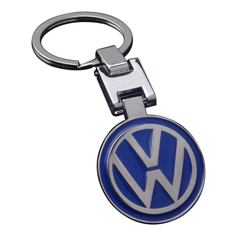 Wholesale Fast Delivery Zinc Alloy Auto Brands Pendant Keyring High Quality Enamel Car Brand Logo Metal Keychain for Souvenir