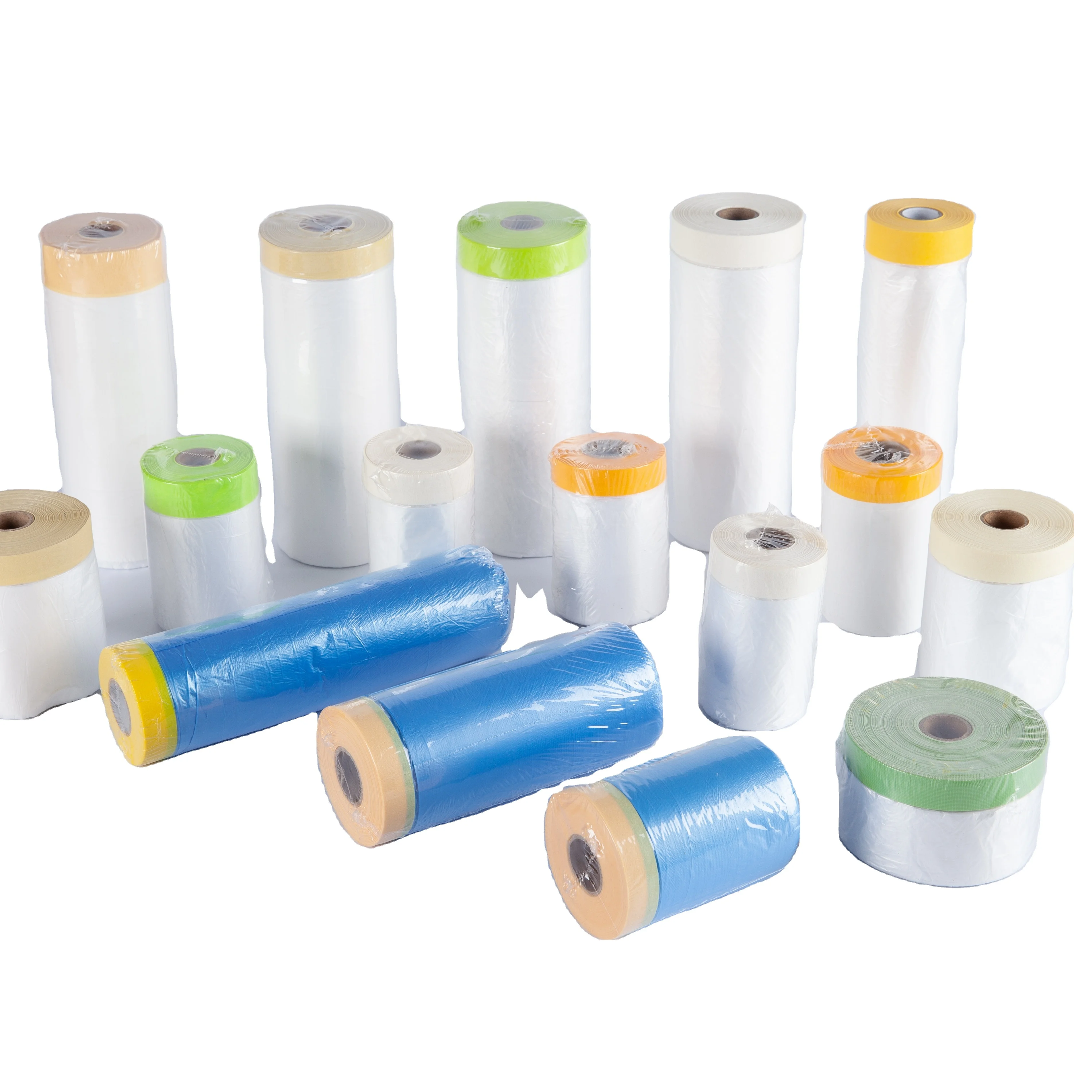 Roller Masker DIY Pre-Taped Plastic Film