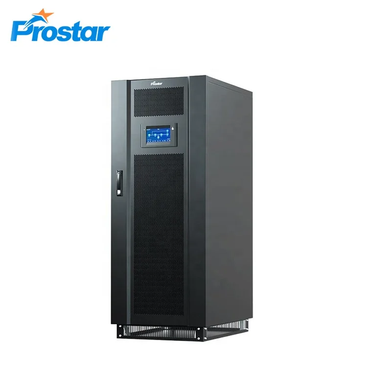 Three Phase High Frequency 40KW 36KW Pure Sine Wave Online UPS For Industry