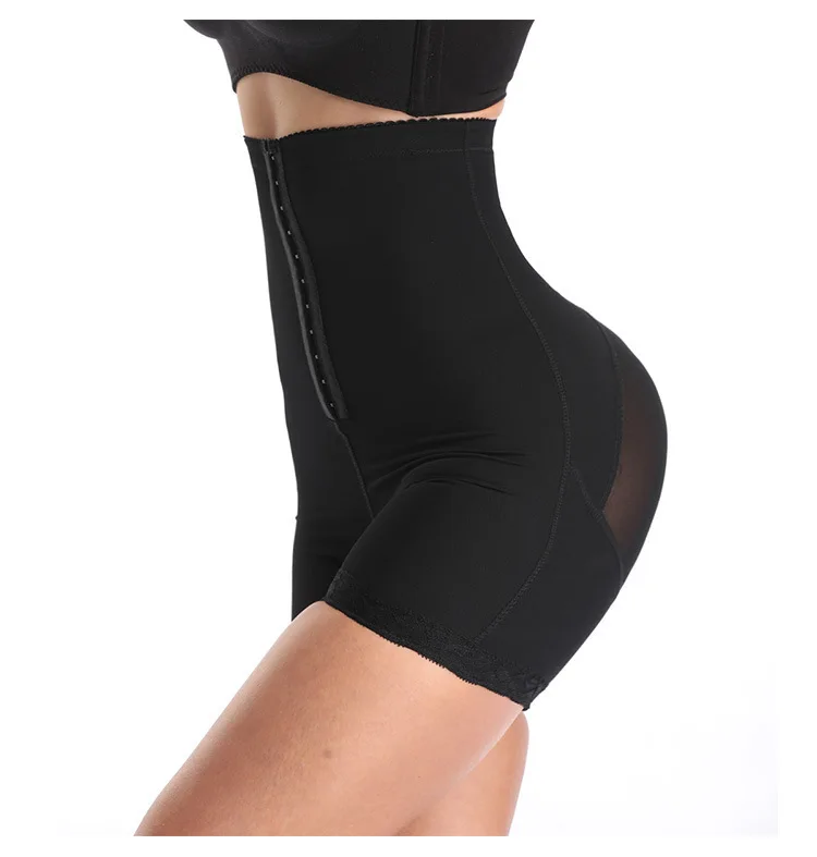 
New Design Compression Elasticity Soft Women Fat Belly Control High Waist Seamless Butt Lifter Shapewear 