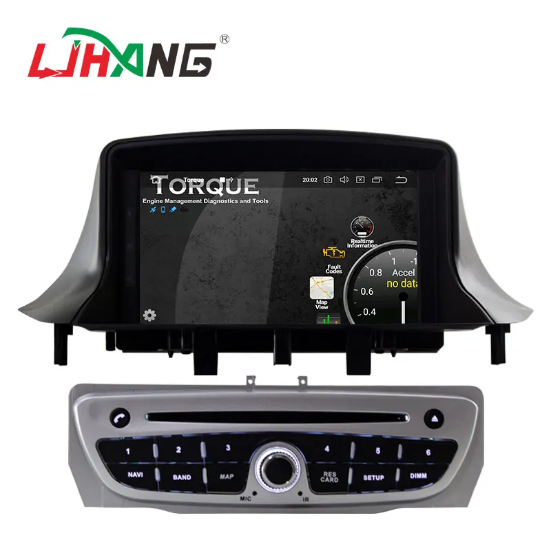 LJHANG PX5 android 12 4G+64GB Car radio for Renault Megane III Fluence 2009 2010 2011 stereo dvd player audio video system GPS