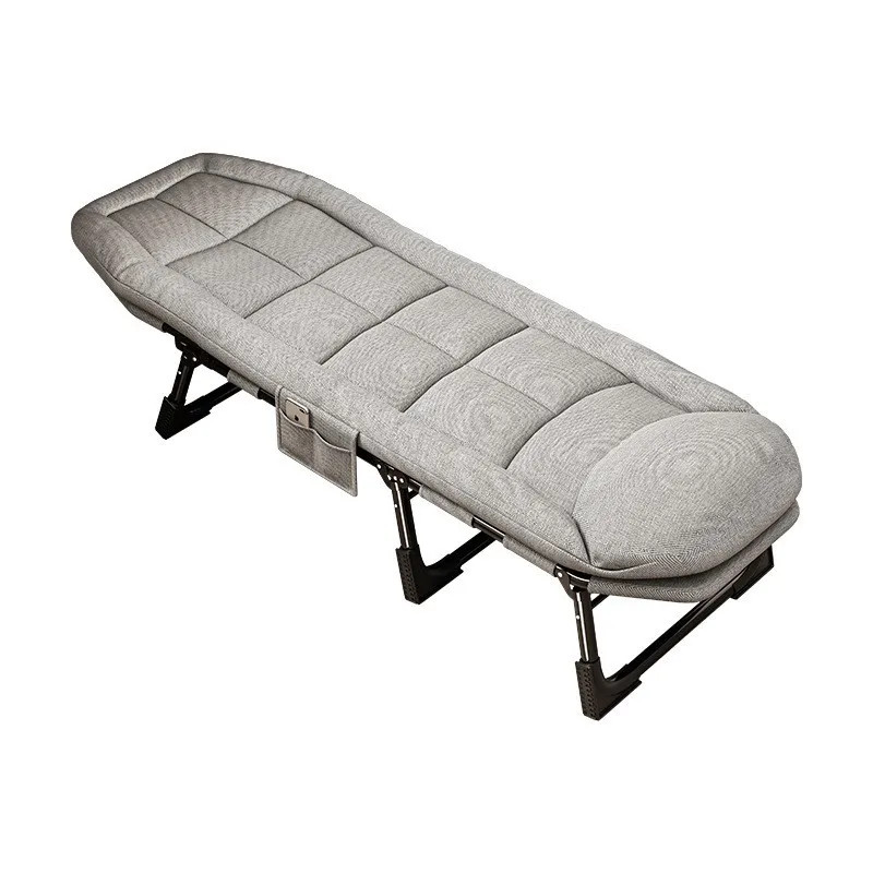 Modern Single Folding Air Bed Portable Foldable for Office Household Camping Bedroom Living Room Outdoor Use Home Furniture