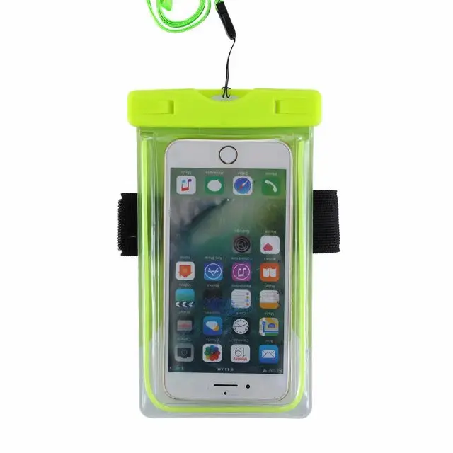 Mobile Phone Can Touch the Screen Transparent Swimming Dust-proof Neck Phone Cover Diving Waterproof bag