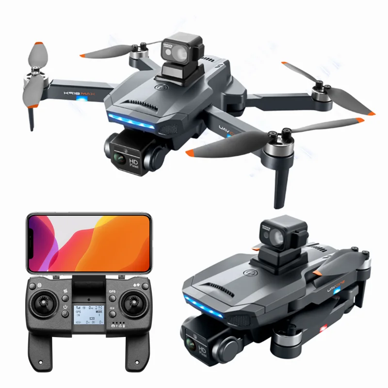 K918 Max Long Range Fying Obstacle Avoidance Drone 4K Ultra HD Mini Quadcopter Drones With GPS And High Definition Camera
