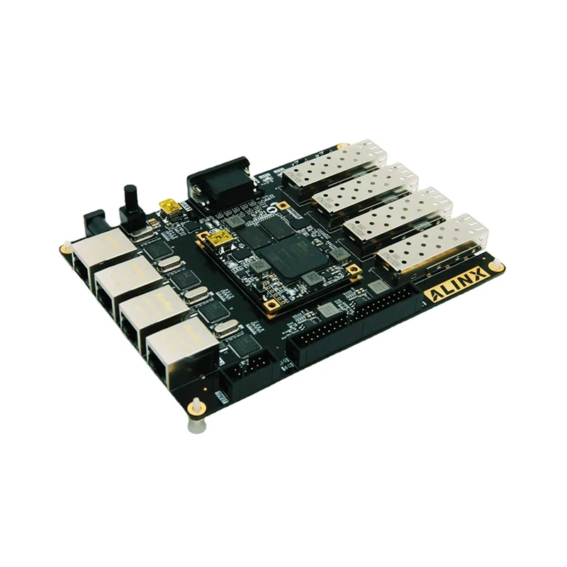 LT-AX7101 Brand XILINX A7 FPGA Development Board Artix-7 XC7A100T 4 Ethernet 4 SFP RS232 VGA fpga Evaluation kit  Custom PCB