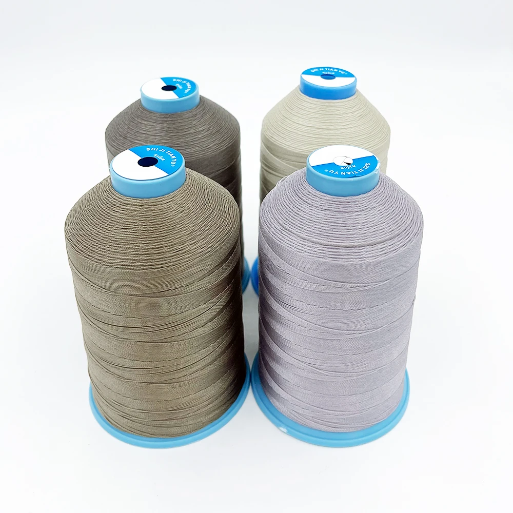 thousand colors 6 ply nylon bonded thread tex 138 for leather upholstery