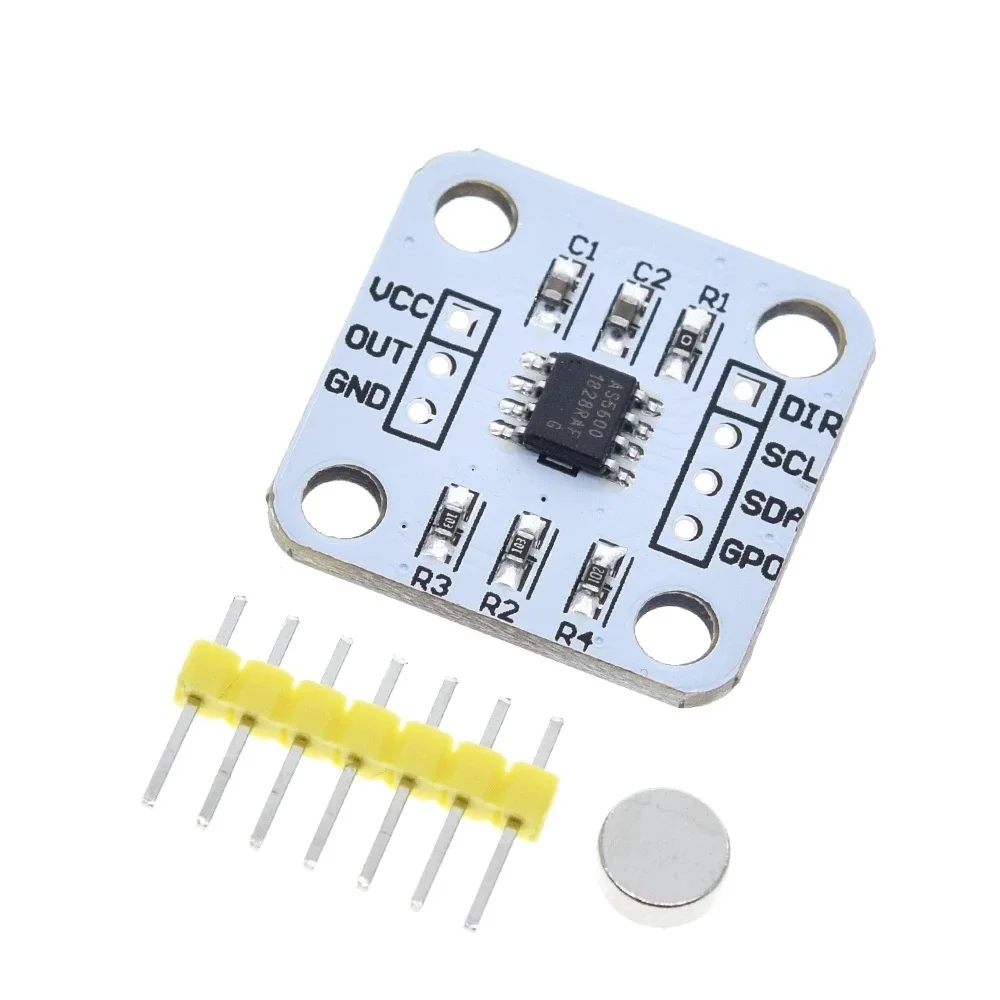 AS5600 magnetic encoder induction angle measurement sensor module 12bit high precision