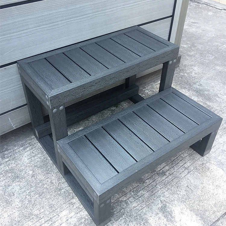 Cheap outdoor spa steps high quality stable  Swimming Tub Step