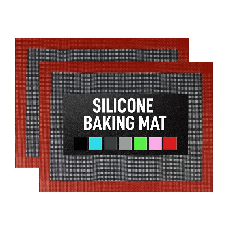 
Wholesale Reusable Kitchen Pastry Silicon Fibreglass Oven Liner Manufacturer Perforated Fiberglass Nonstick Silicone Baking Mat 