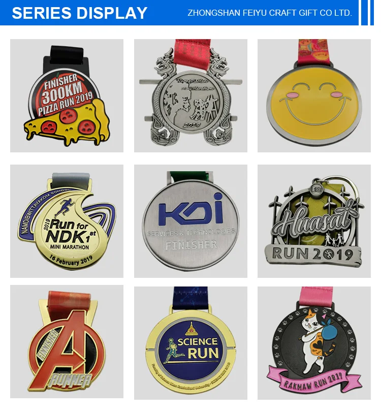 
Zinc Alloy Soccer Basketball Hockey Badminton Football Gold Medal Custom Medallion 