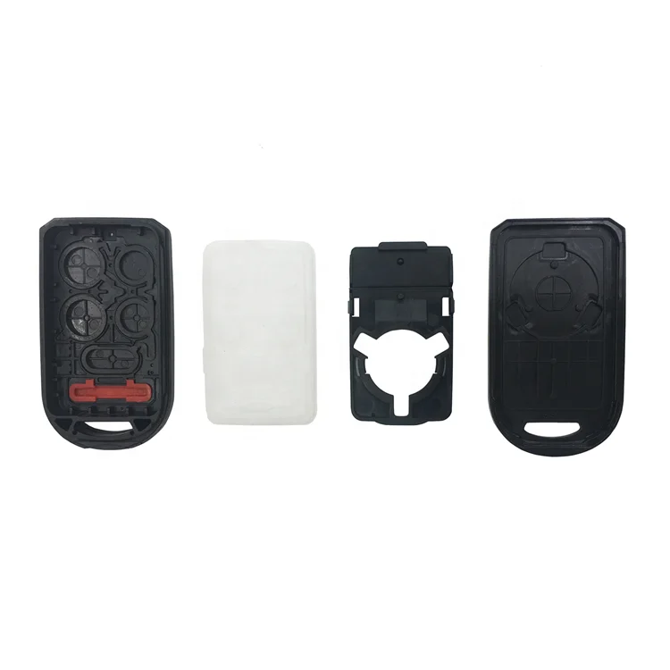 Keyless 5+1 6 Buttons Remote Car Smart Key Case Shell Cover Fob For Honda Odyssey 2005 - 2010