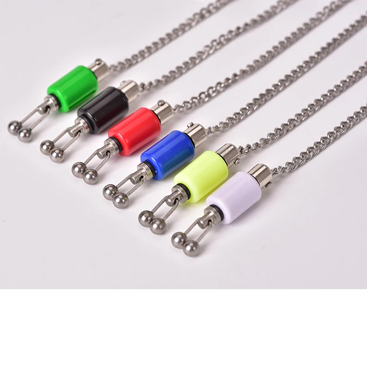 Cheap four color head fishing bite alarm connector swing device fishing swinger SW12M