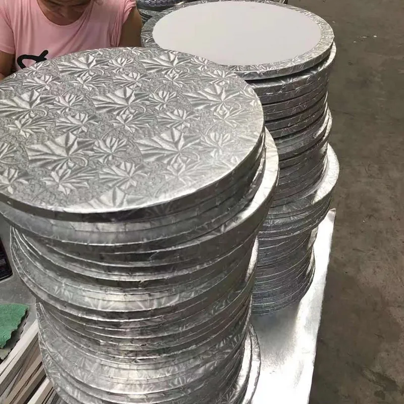 CUSTOM SIZE AND THICKNESS CAKE BASE BOARD CAKE DRUM