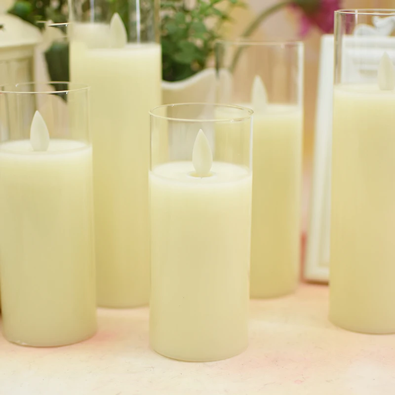 hot sell led candle led electric candle for wedding decoration