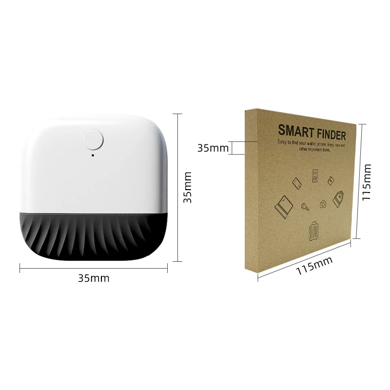 Mini Anti Theft Locator Wallet Keyfinder Tuya Smart Keychain Bluetooth Key Finder Anti-Lost Alarm For Wallet Key