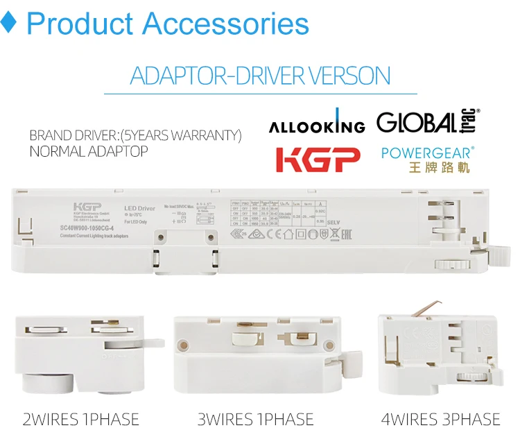 RONSE 2790LM Classic Clothes Shop Lighting Led Light Leam Led 350 Motorized Track light 30W Anti-glare Track Lamp